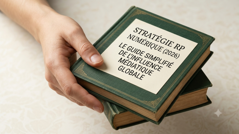 Illustration Digital PR agence RP 2026
